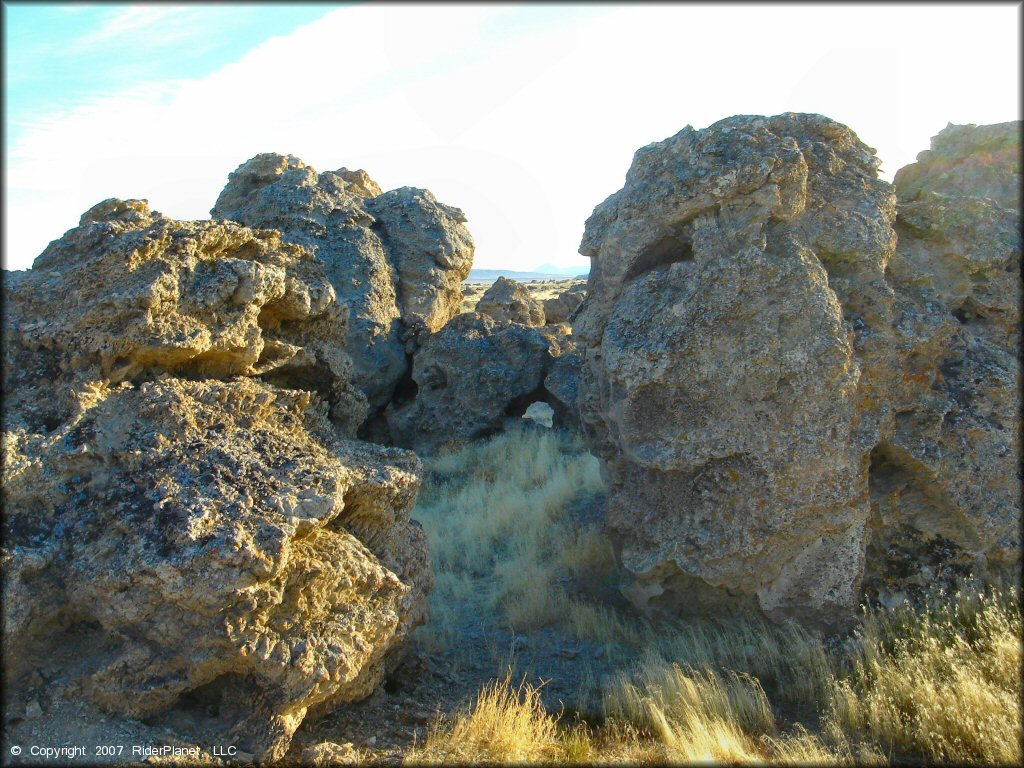 Scenic view of Lovelock MX OHV Area