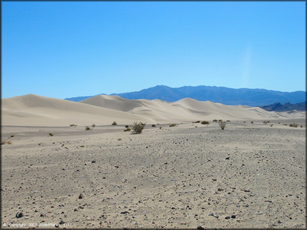 Scenery from Dumont Dunes OHV Area