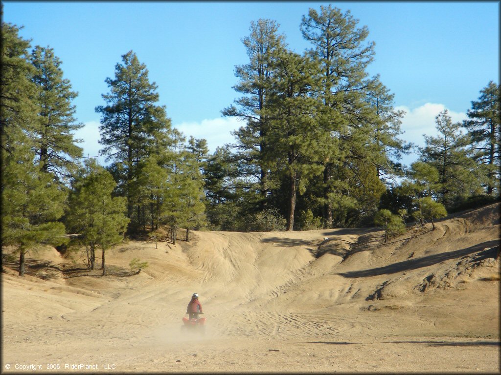 OHV at Alto Pit OHV Area Trail