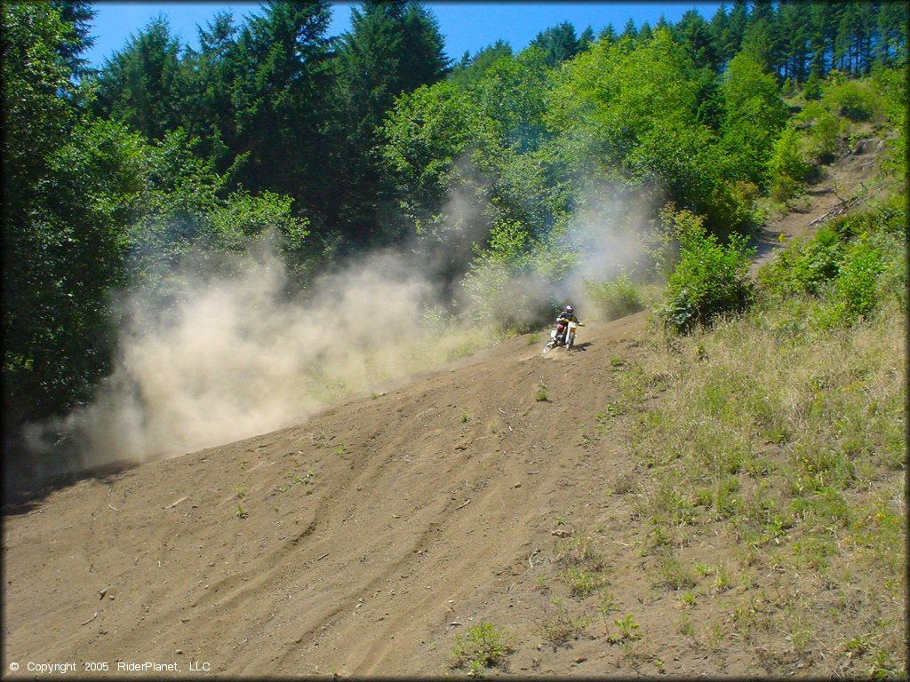 OHV at Diamond Mill OHV Area Trail