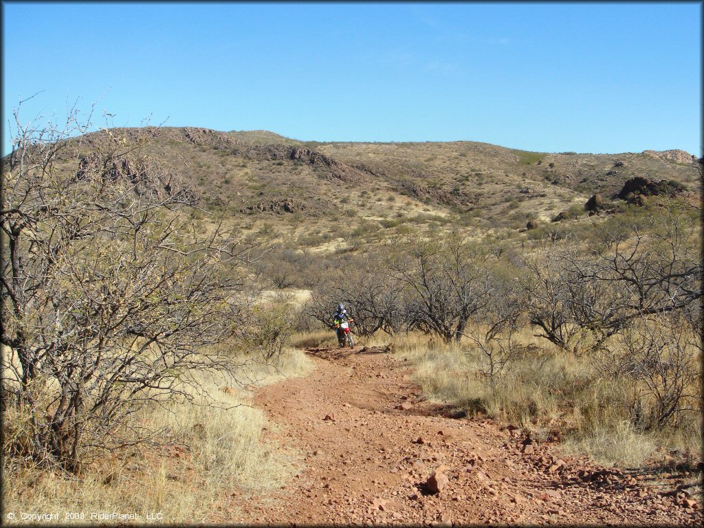 Honda CRF Motorcycle at Red Springs Trail