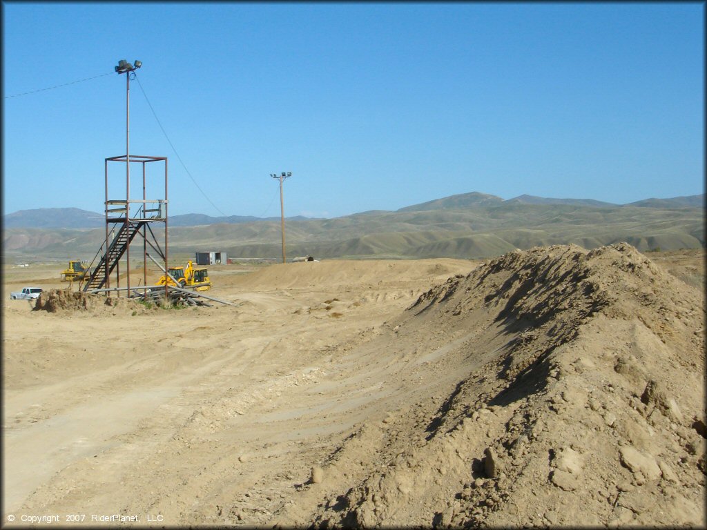 Scenery at Carlin MX Track