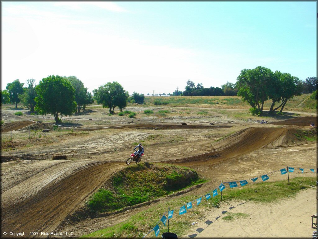 Honda CRF Trail Bike at E-Street MX Track