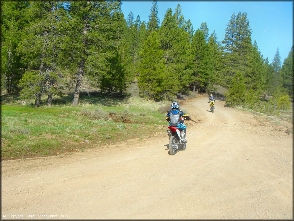 Honda CRF Off-Road Bike at Boca Reservoir Trail