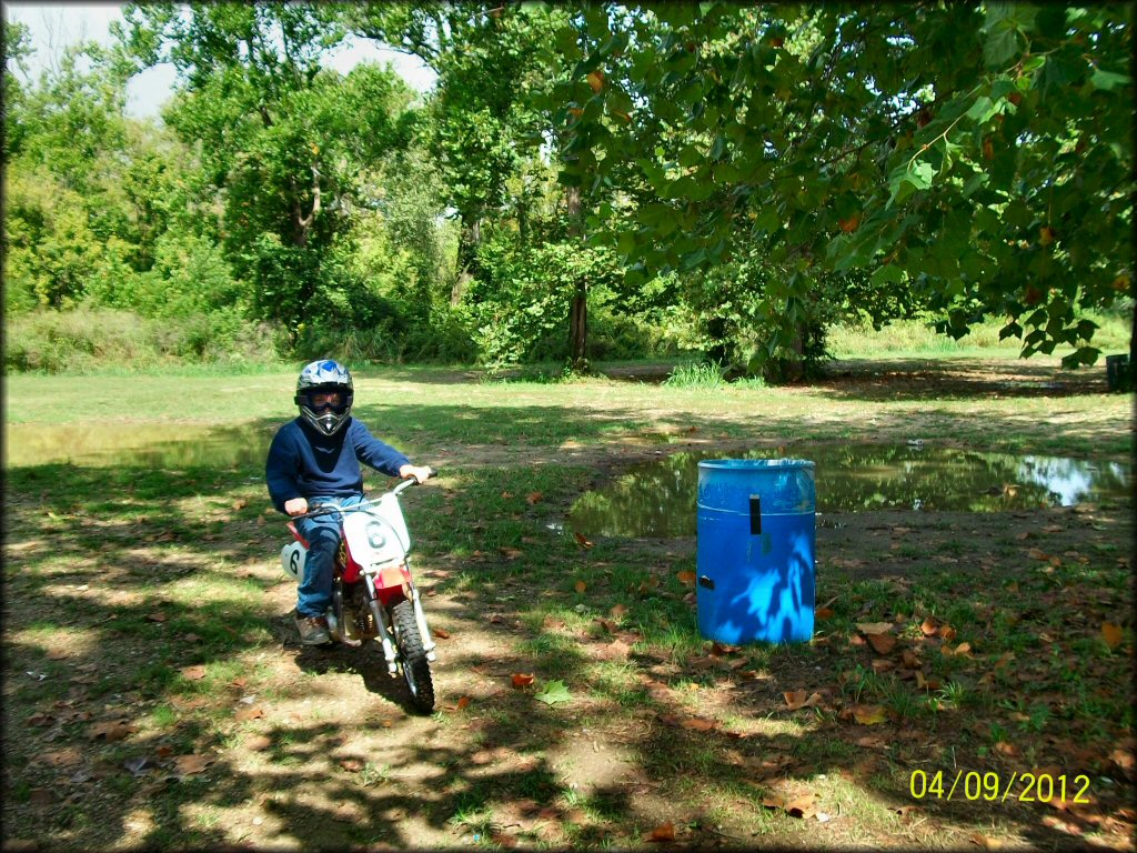 OHV at Doug Dunaway Memorial Motocross Park Track