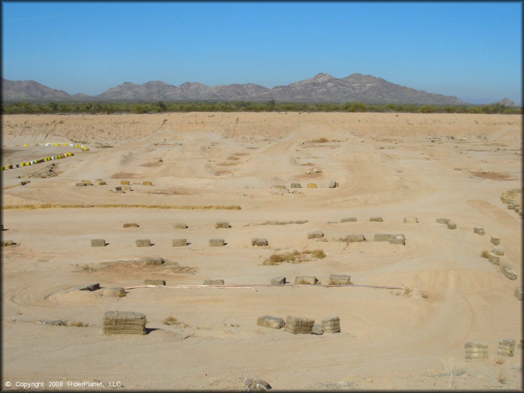 Scenic view of Arizona Cycle Park OHV Area