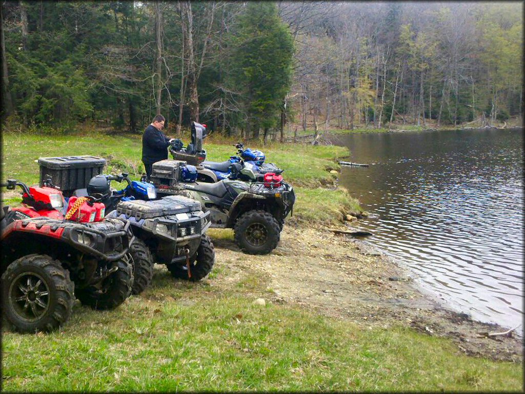 OHV at October Mountain State Forest Trail