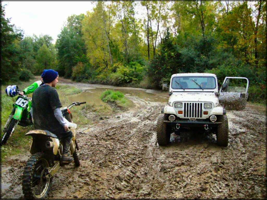 jeep at Mounds ORV Area Trail