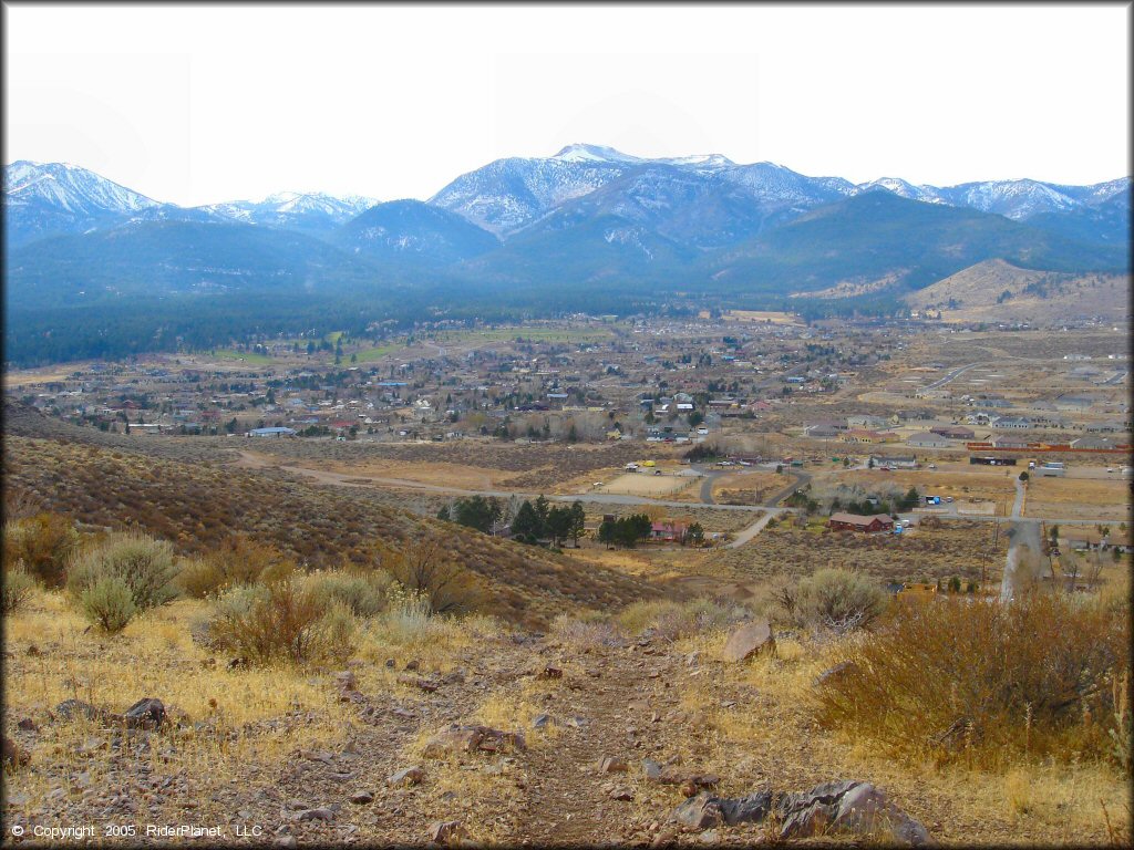 Scenic view of Galena MX Track OHV Area