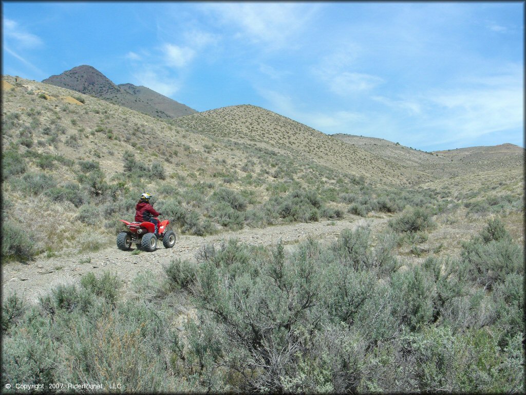 OHV at Blue Mountain Trail