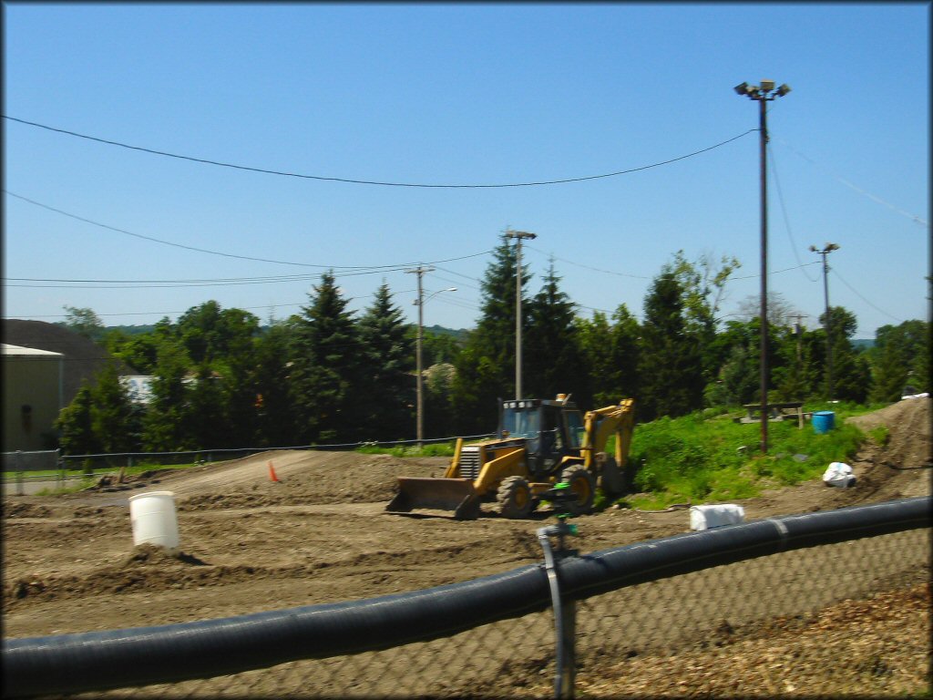 Example of terrain at Milford Riders Motorcycle Club Track