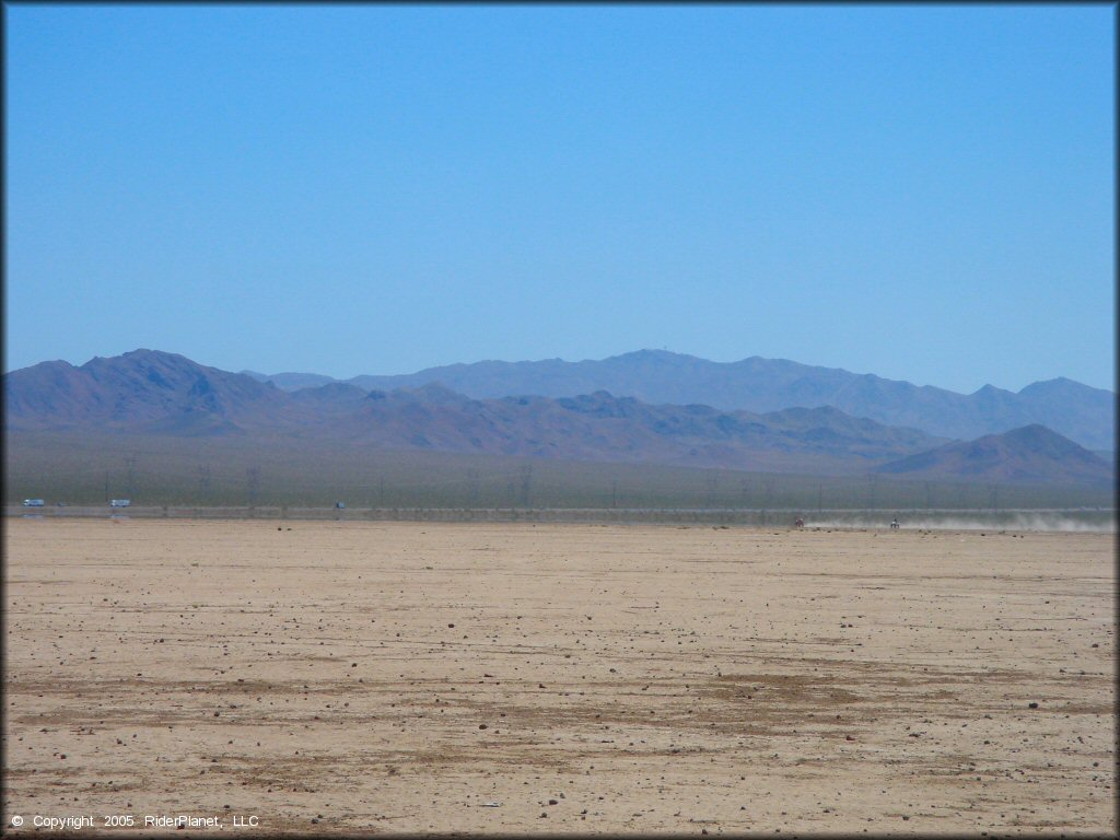 OHV at Eldorado Dry Lake Bed Riding Area