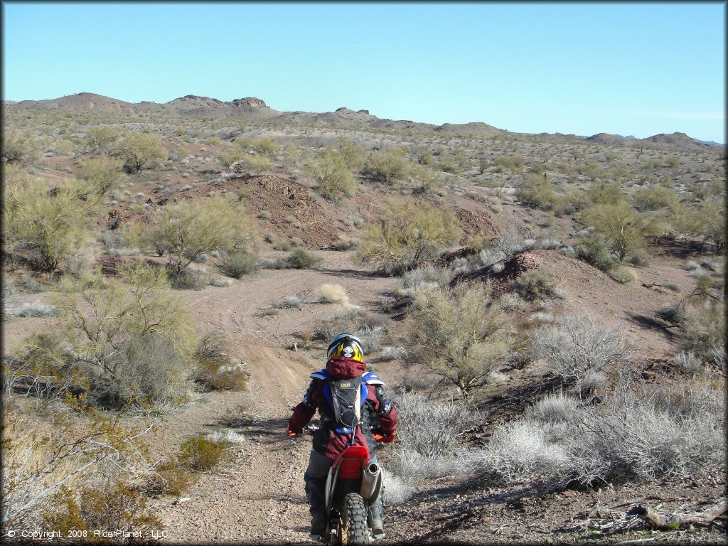 Honda CRF Motorcycle at Standard Wash Trail