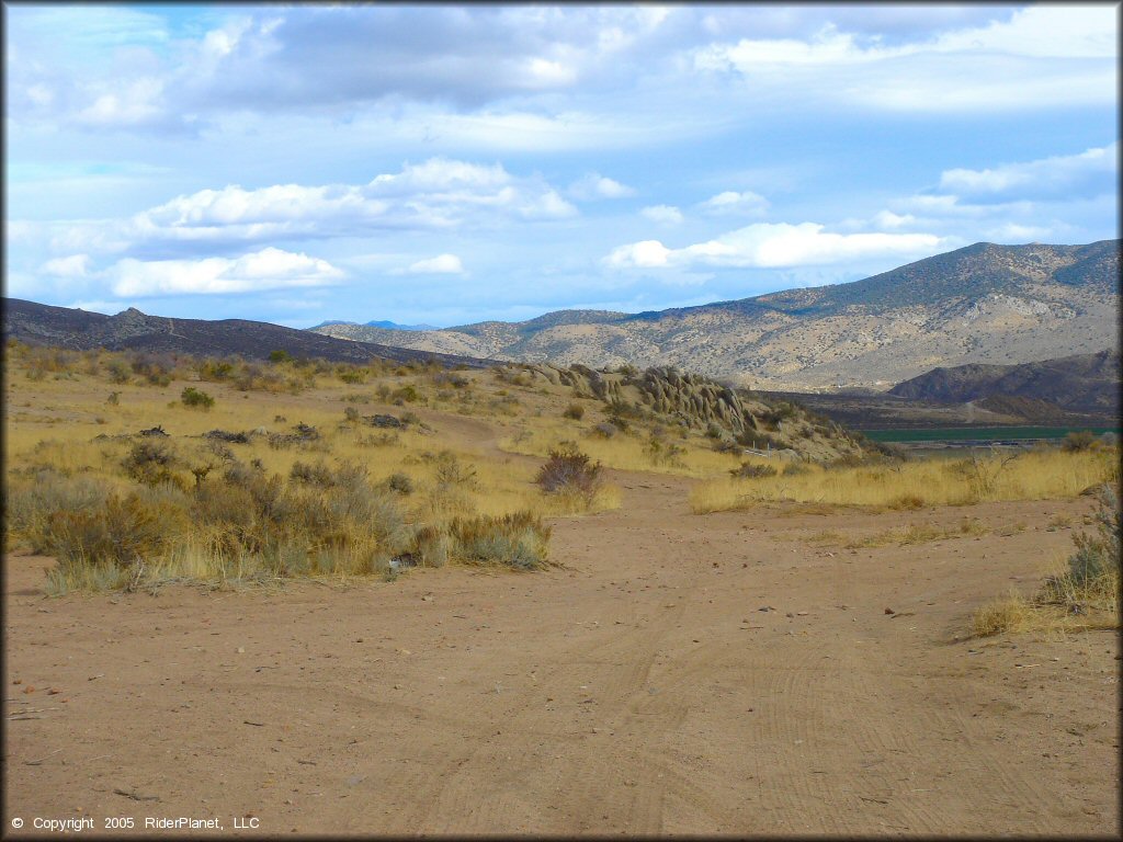 A trail at Sunridge Track OHV Area