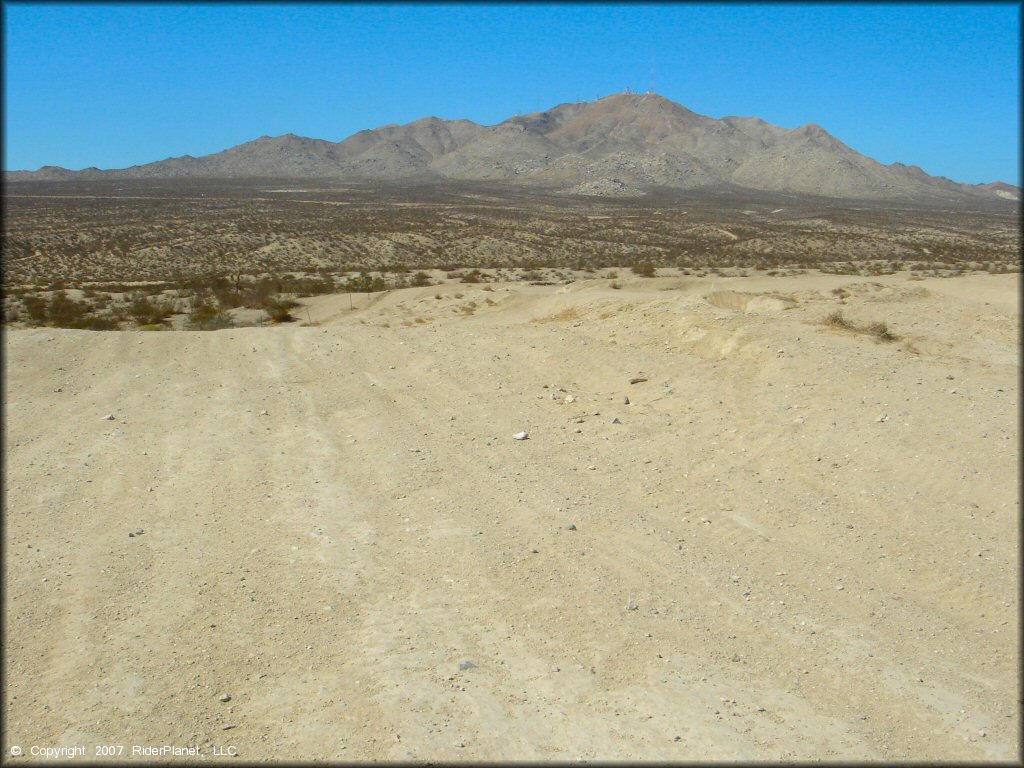 Some terrain at Adrenaline Motocross Park Track
