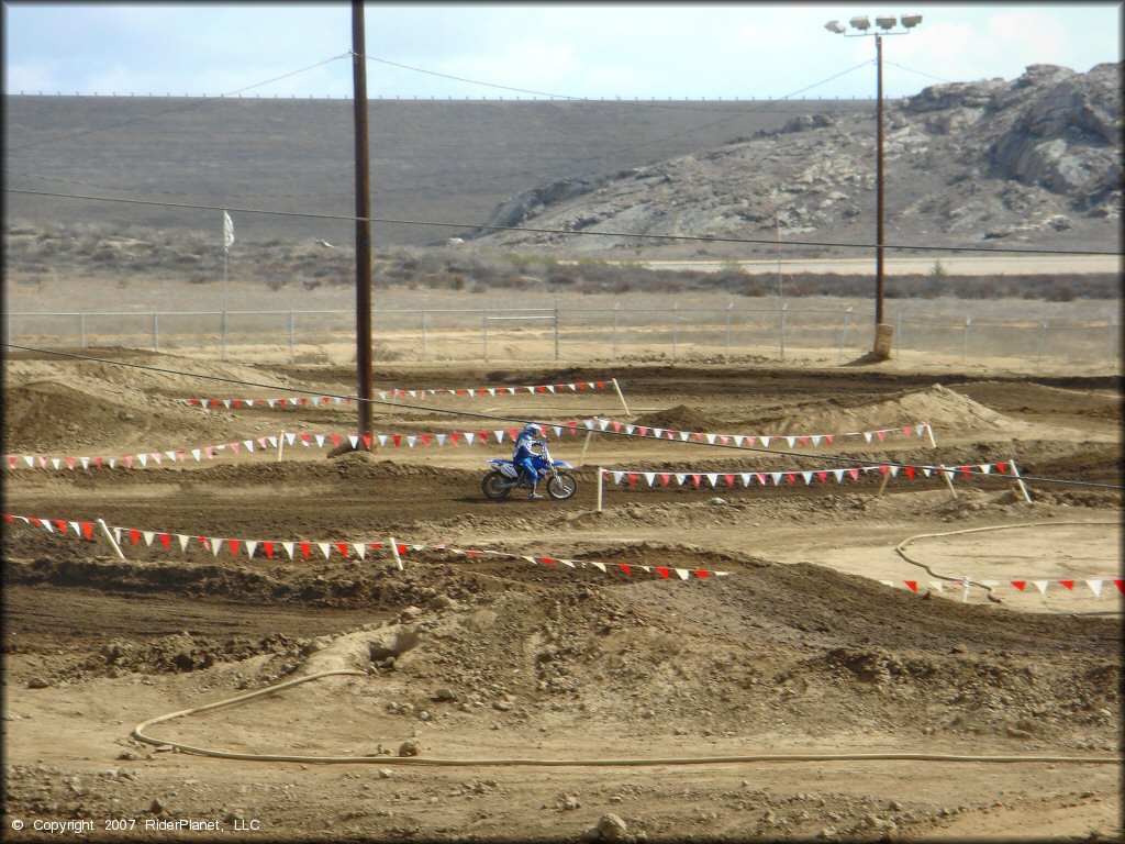 Yamaha YZ Motorcycle at State Fair MX Track