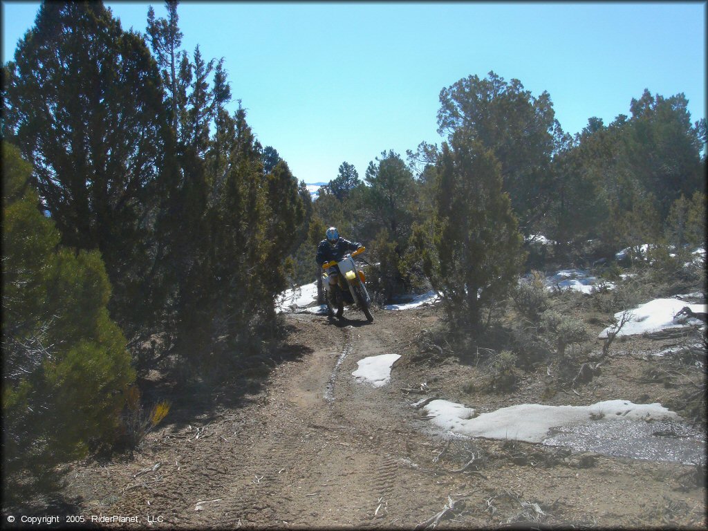 OHV at Ward Charcoal Ovens State Historic Park Trail