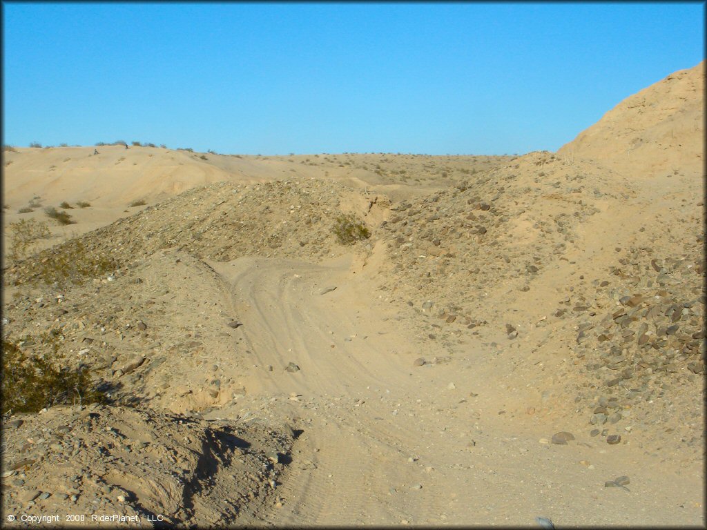 Some terrain at Ehrenberg Sandbowl OHV Area