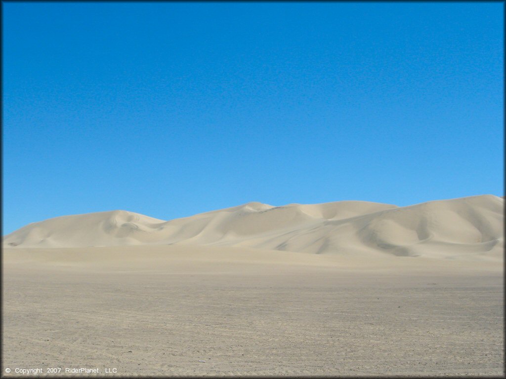 Scenery from Dumont Dunes OHV Area