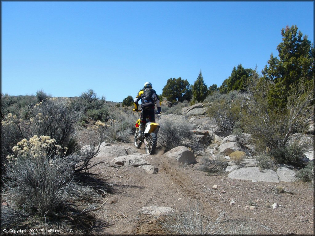 OHV at Chief Mountain OHV Area Trail