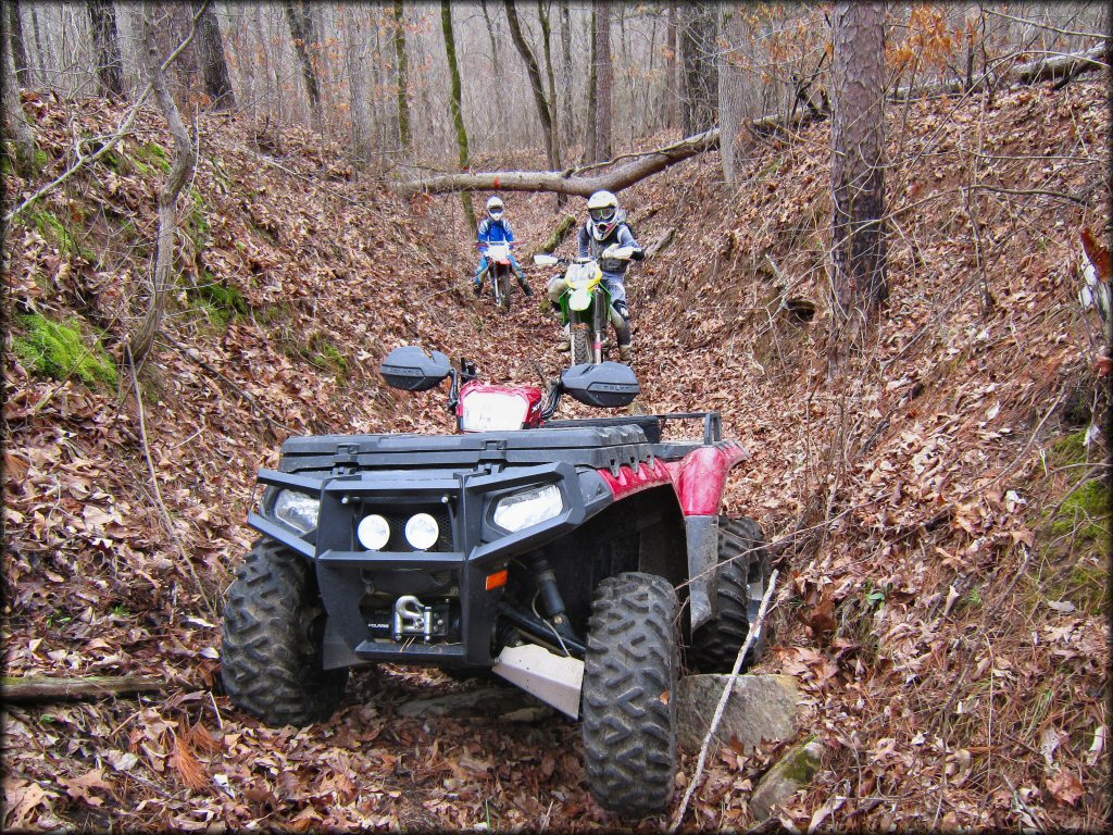 Kawasaki KX Trail Bike at Sandtown Ranch OHV Area