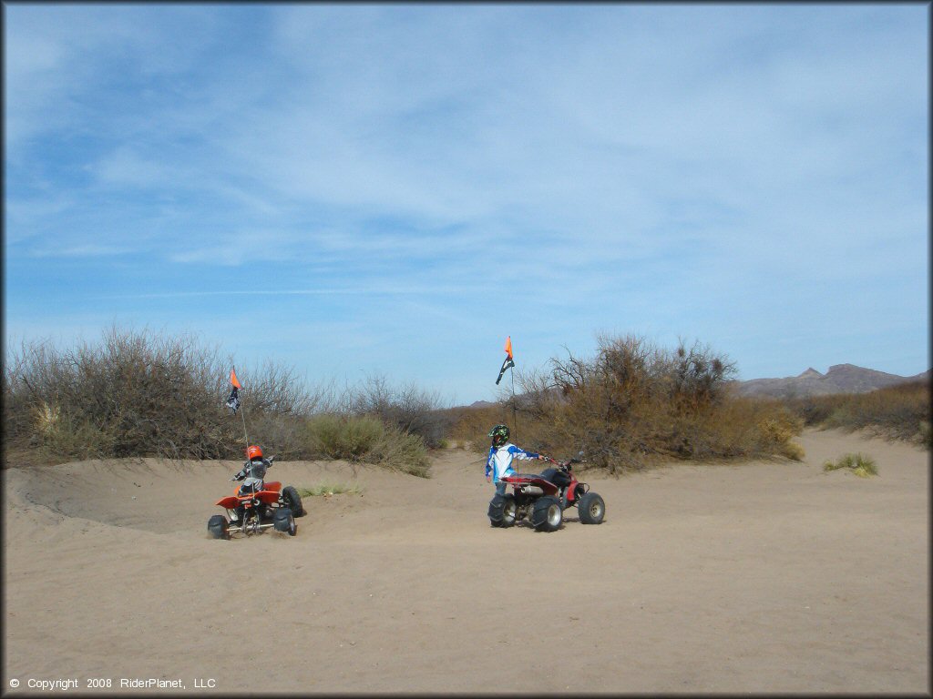 OHV at Hot Well Dunes OHV Area