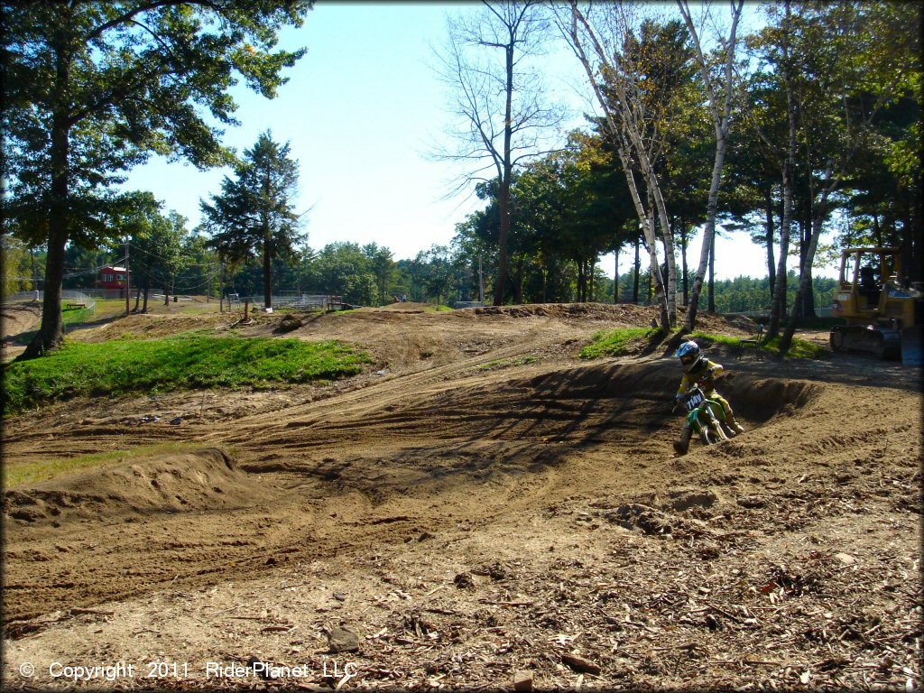 Kawasaki KX Motorcycle at The Wick 338 Track