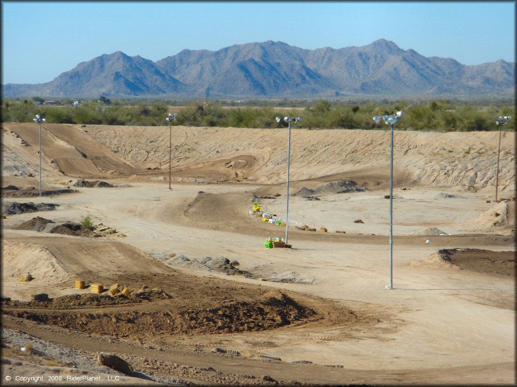 Scenic view of Arizona Cycle Park OHV Area