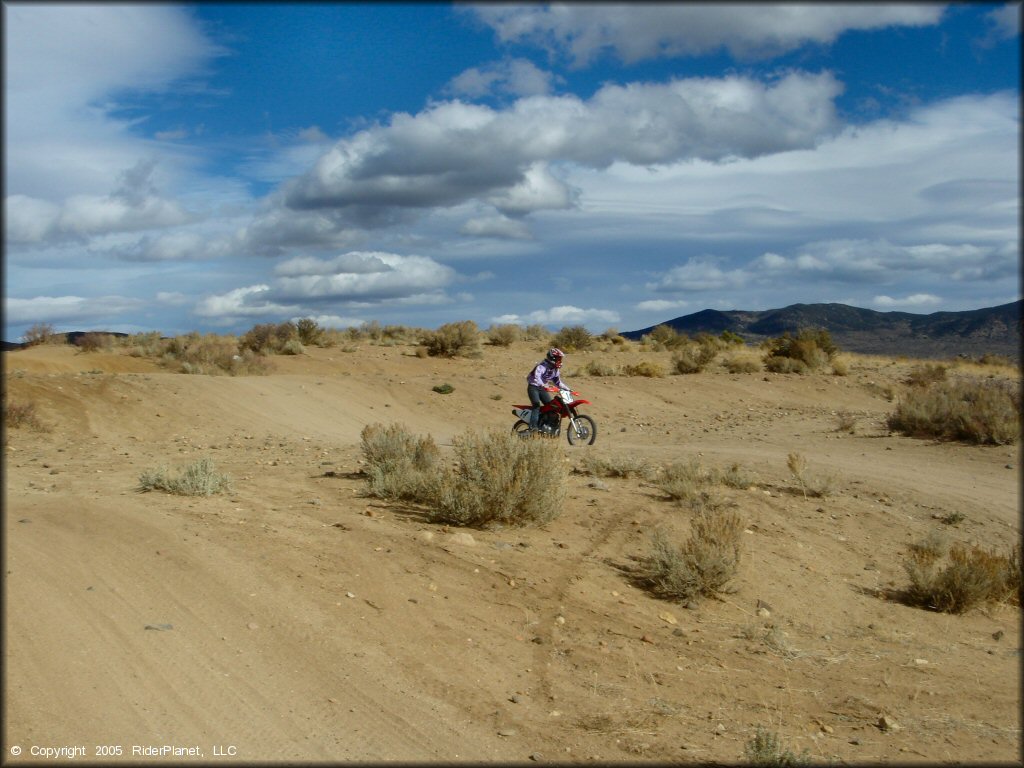 Honda CRF Dirt Bike at Sunridge Track OHV Area