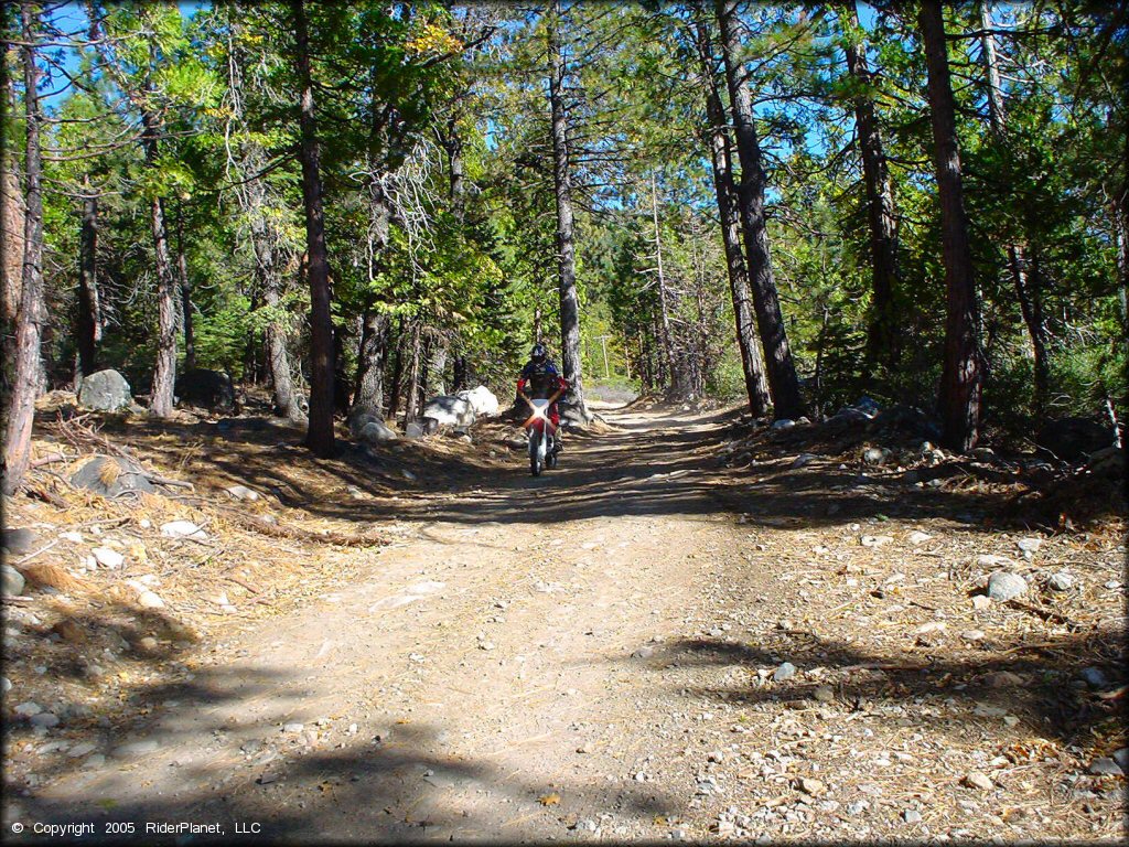 Honda CRF Trail Bike at Indian Springs Trail