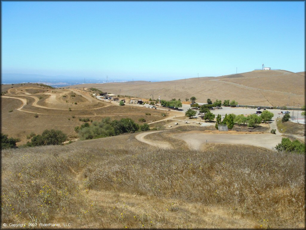Scenic view of Santa Clara County Motorcycle Park OHV Area