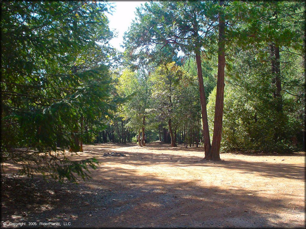 RV Trailer Staging Area and Camping at Georgetown Trail