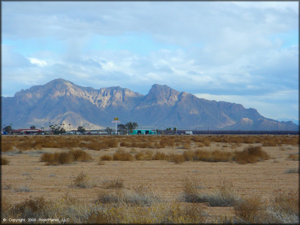 Scenery from Ocotillo Raceway Track