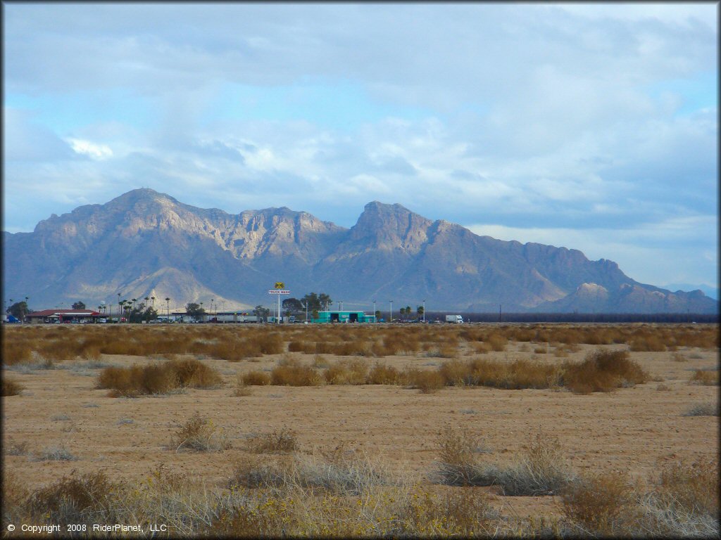 OHV at Ocotillo Raceway Track