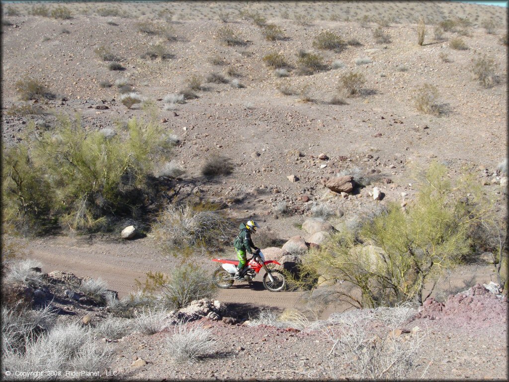 Honda CRF Motorcycle at Standard Wash Trail