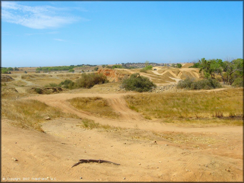 A trail at La Grange OHV Park OHV Area