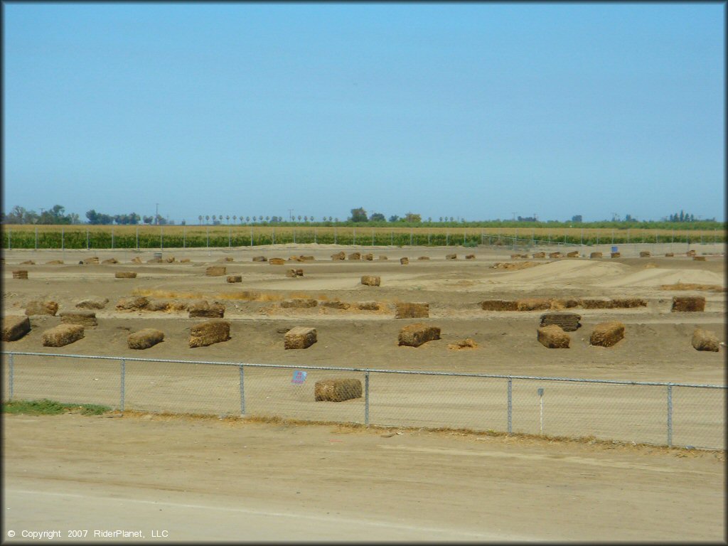 Example of terrain at DT1 MX Park Track