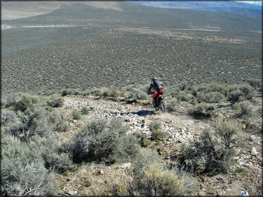 OHV at Dry Valley OHV Area Trail