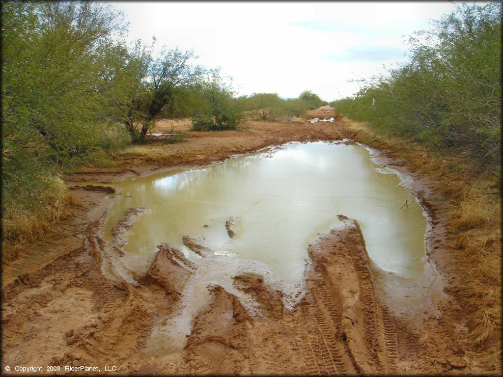 Some terrain at Pinal Airpark Trail