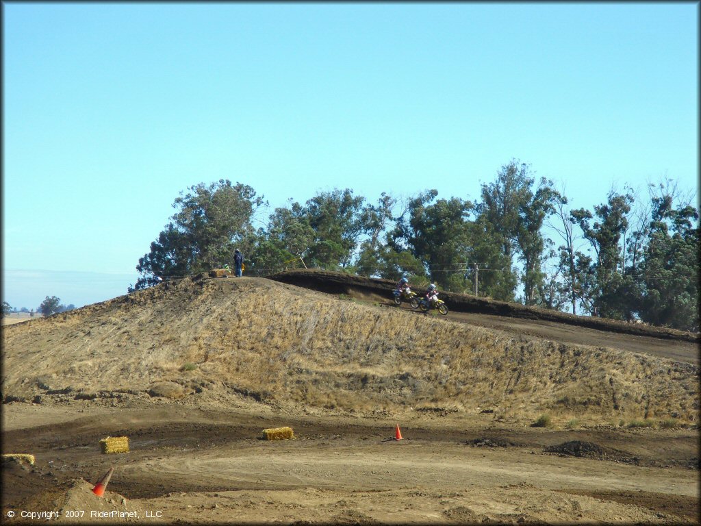 Motorcycle at Argyll MX Park Track