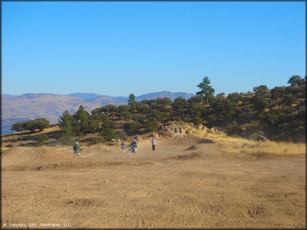 Off-Road Bike at Hunter Lake Trail