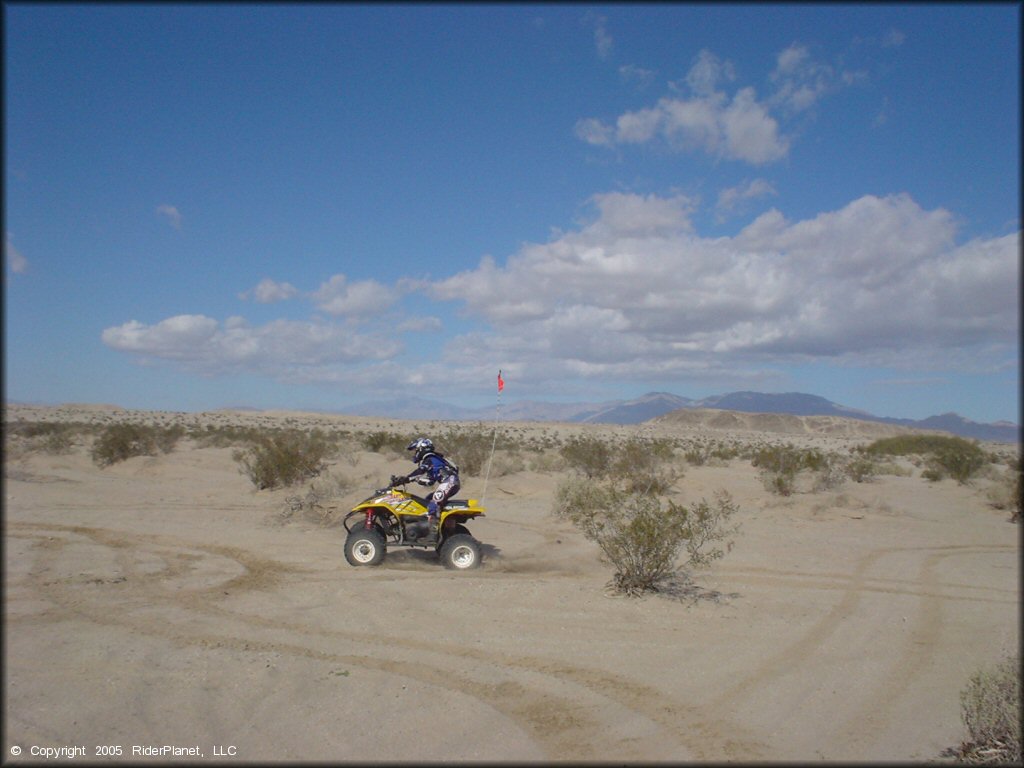 OHV at Ocotillo Wells SVRA Trail