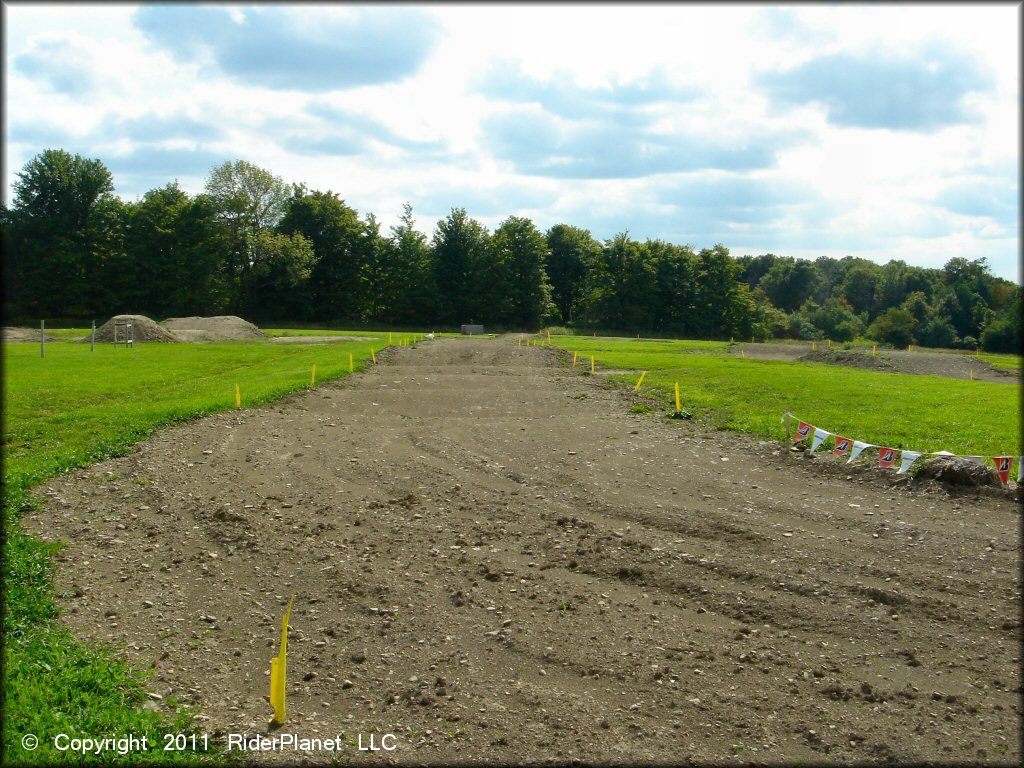 Some terrain at Marble Springs MX Track