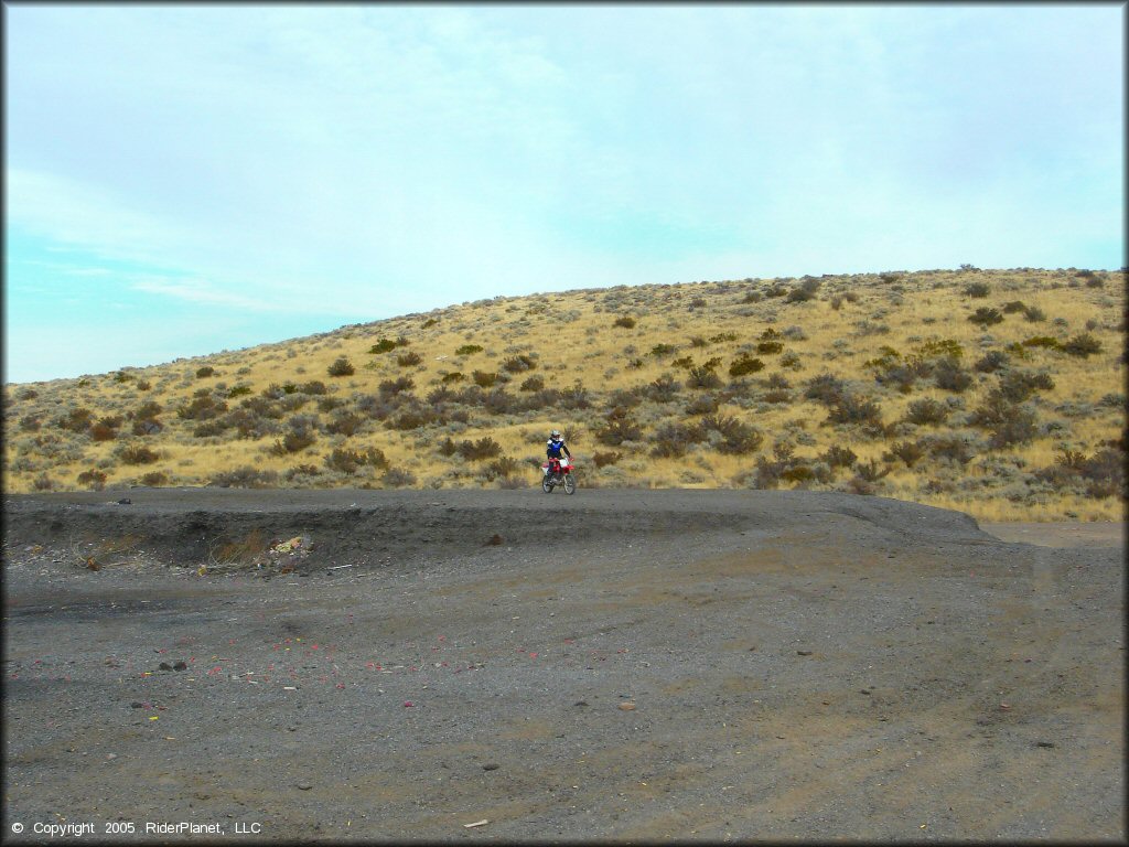 Honda CRF Motorbike at Galena MX Track OHV Area