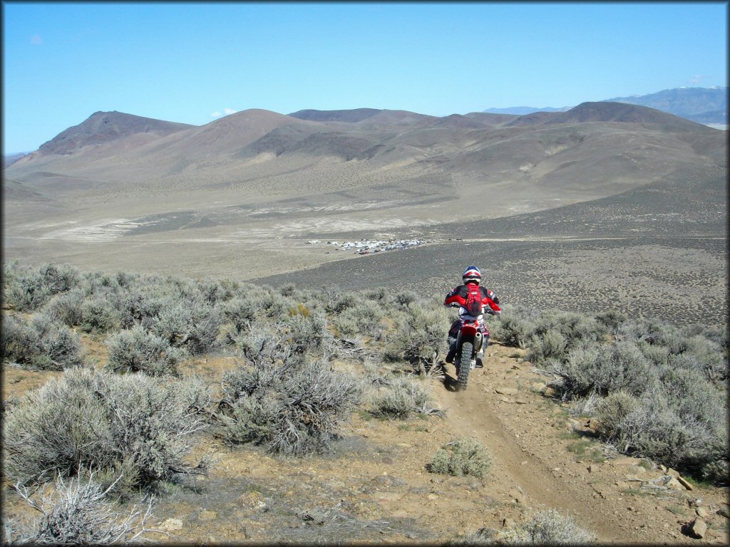 OHV at Dry Valley OHV Area Trail